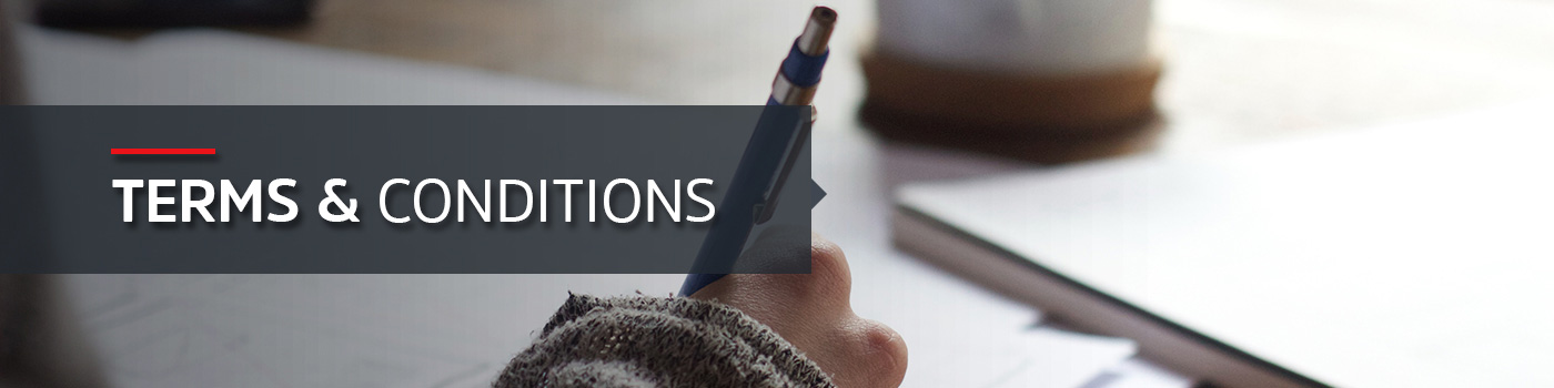 terms condition banner